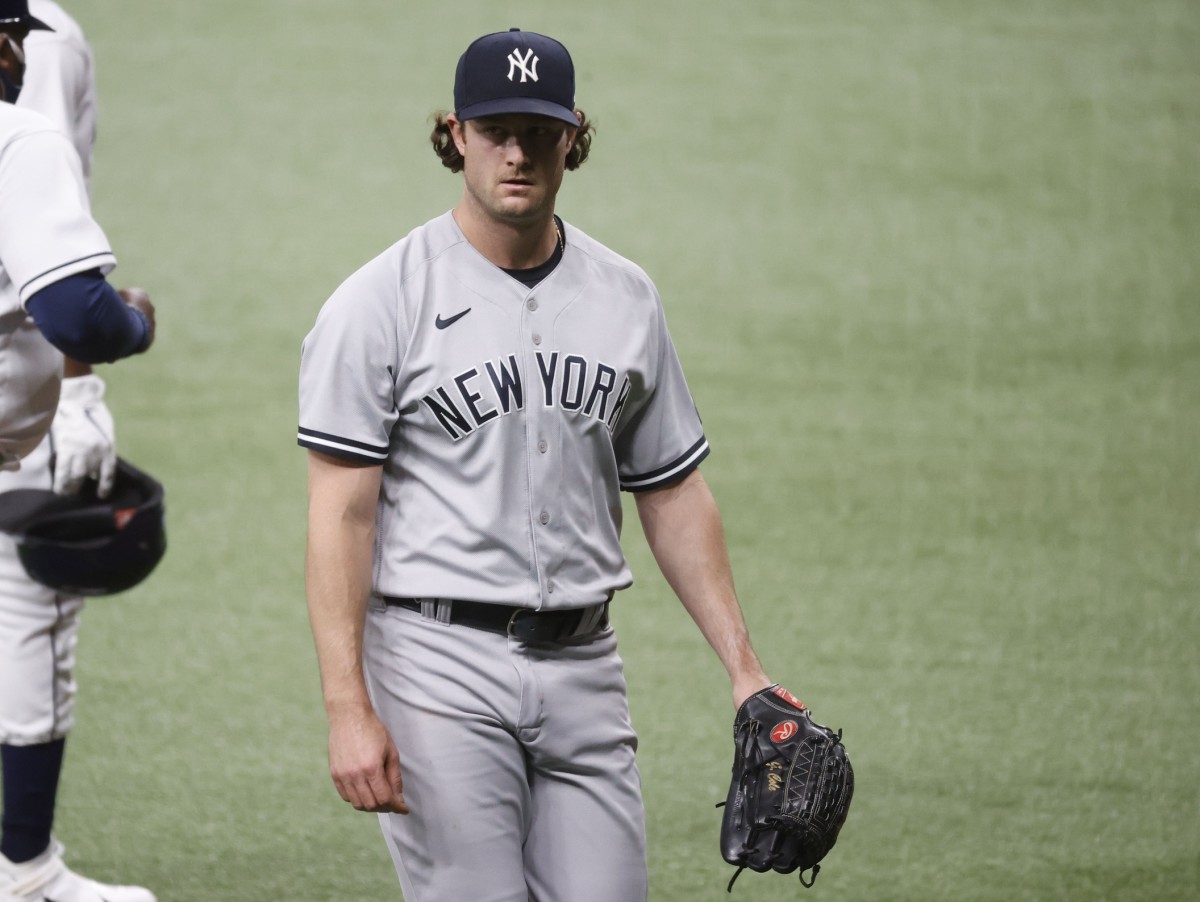 Yankees SP Gerrit Cole against Rays